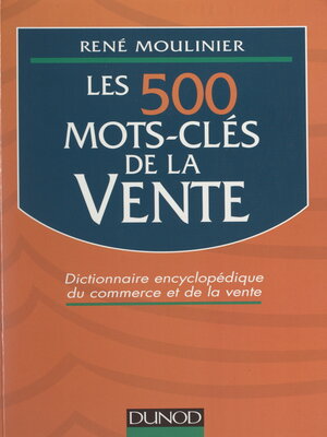 cover image of Les 500 mots-clés de la vente